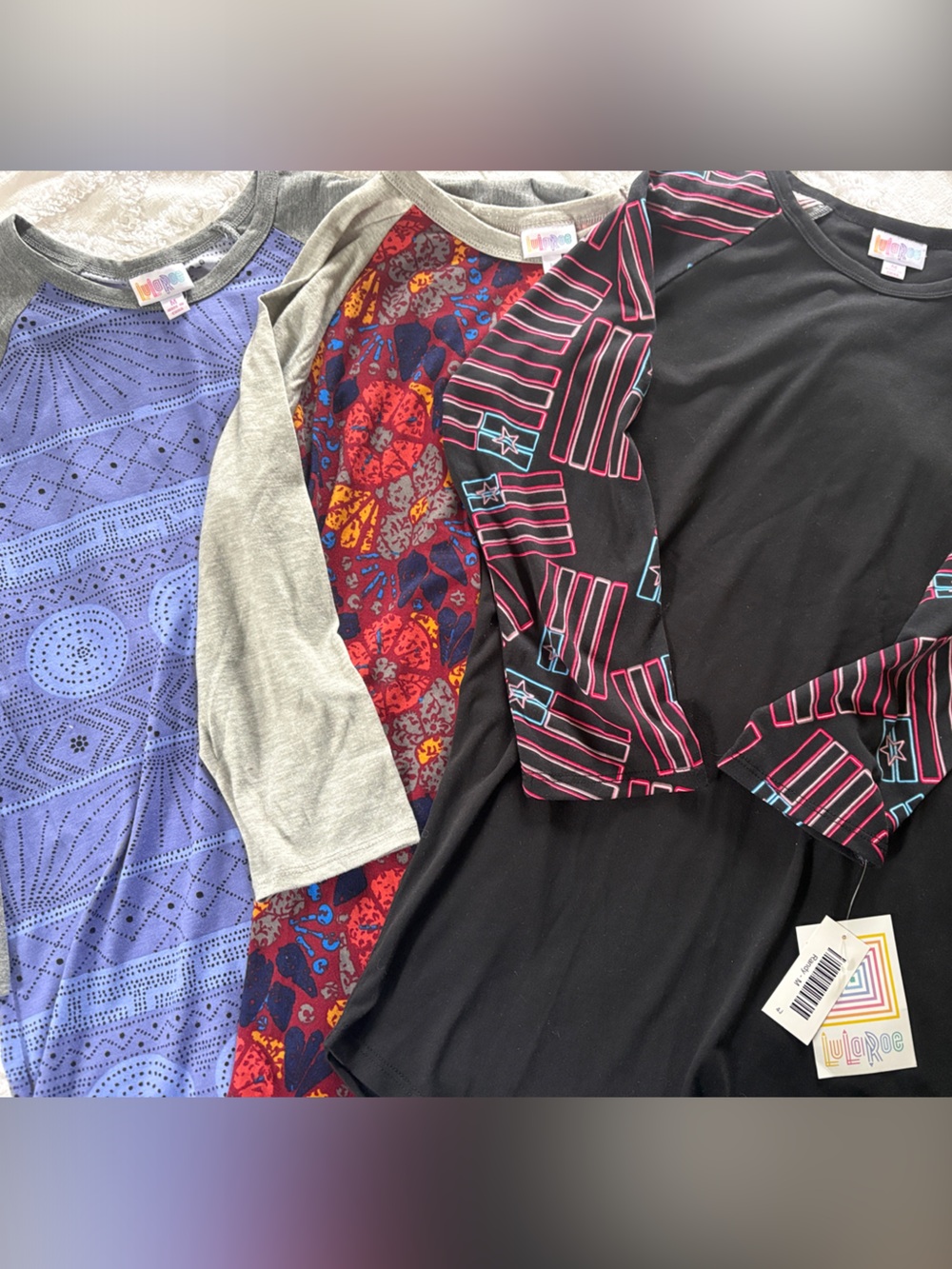 LuLaRoe Randy 3/4 Sleeve Tee Bundle
